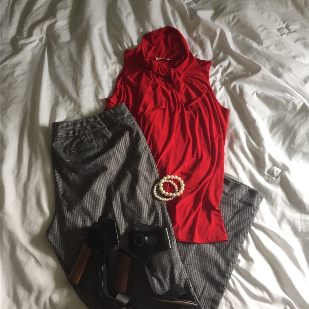 Beautiful Red Blouse